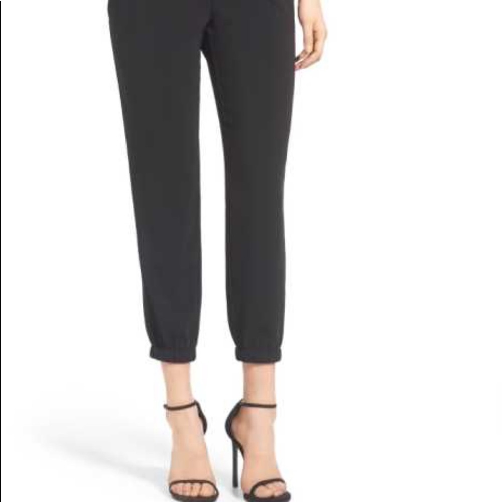 Nordstrom Trouve stretch crepe jogger